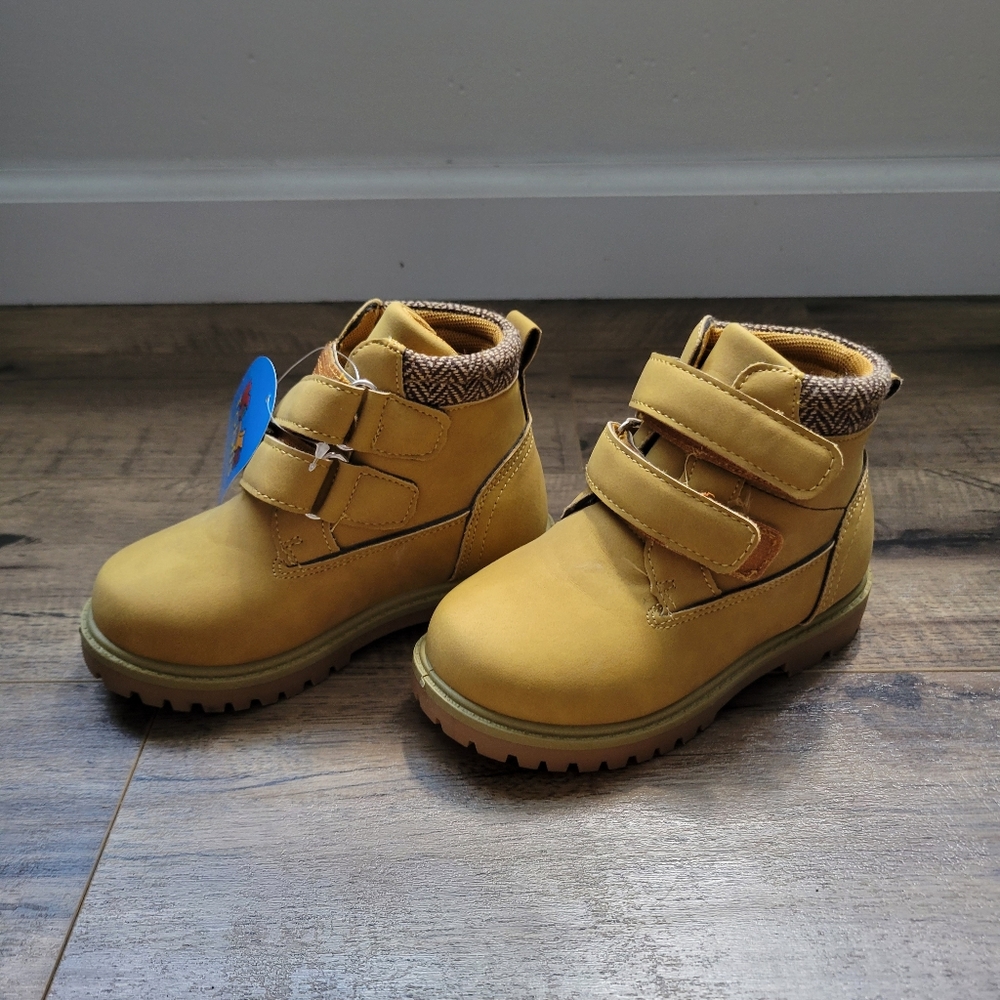 Toddler Waterproof Strap Work Boots